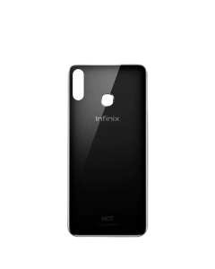 infinix Hot 8 Lite Rear Back Body Casing Housing Replacement Battery Back Door For infinix Hot 8 Lite - Black