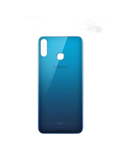 infinix Hot 8 Lite Rear Back Body Casing Housing Replacement Battery Back Door For infinix Hot 8 Lite - Blue