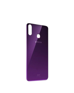 infinix Hot 8 Lite Rear Back Body Casing Housing Replacement Battery Back Door For infinix Hot 8 Lite - Purple