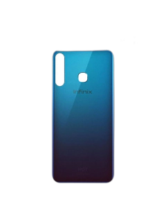 infinix Hot 8 Rear Back Body Casing Housing Replacement Battery Back Door For infinix Hot 8 - Blue