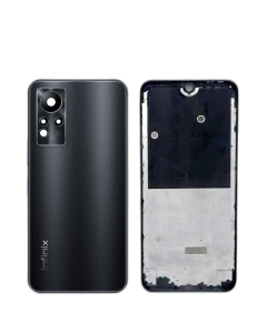 Infinix Note 11 Housing Middle Frame With Side Button and Camera Lens Complete Body Casing Replacement For Note 11 - Black