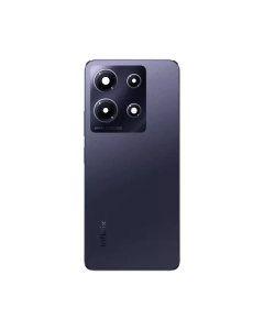 Infinix Note 30 Housing Middle Frame With Side Button and Replacement Battery Back Door For Note 30 - Black