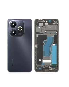 Infinix Smart 8 Plus Rear Complete Body Casing Housing Replacement For Smart 8 Plus - Black