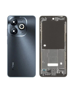 Infinix Smart 8 Rear Complete Body Casing Housing Replacement For Smart 8 - Black