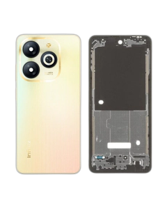 Infinix Smart 8 Rear Complete Body Casing Housing Replacement For Smart 8 - Golden