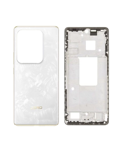 Infinix Zero 30 4G Rear Complete Body Casing Housing Replacement For Zero 30 4G - White