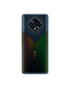 Infinix Zero 8 Housing Middle Frame With Side Button Body Casing Replacement For Infinix Zero 8 - Black
