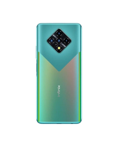 Infinix Zero 8 Housing Middle Frame With Side Button Body Casing Replacement For Infinix Zero 8 - Green
