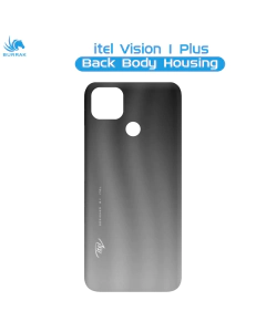 iTel Vision 1 Plus Rear Back Body Casing Housing Replacement Battery Back Door For iTel Vision 1 Plus - Black