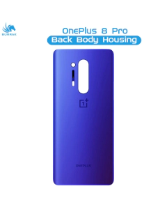 OnePlus 8 Pro Rear Back Body Casing Housing Replacement Battery Back Door For OnePlus 8 Pro - Blue