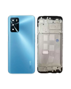 Oppo A16 Rear Complete Body Casing Housing Replacement For A16 - Blue