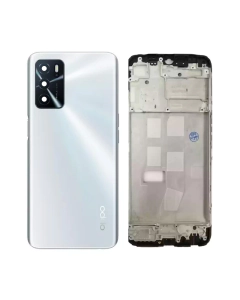 Oppo A16 Rear Complete Body Casing Housing Replacement For A16 - Silver