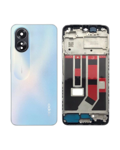 Oppo A18 Rear Complete Body Casing Housing Replacement For A18 - Blue