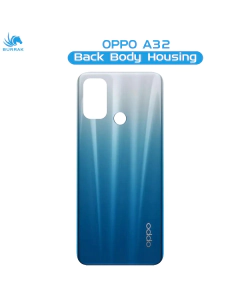 Oppo A32 Rear Back Body Casing Housing Replacement Battery Back Door For Oppo A32 - Blue