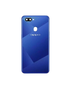 Oppo A5 Rear Back Body Casing Housing Replacement Battery Back Door With Side Buttons And Camera Lens For Oppo A5 - Blue