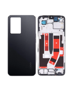 Oppo A57 4G Rear Complete Body Casing Housing Replacement For Oppo A57 4G - Black