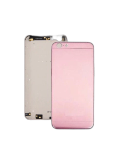Oppo A57 Housing Middle Frame With Side Button and Camera Lens Complete Body Casing Replacement For A57 - Rose Golden