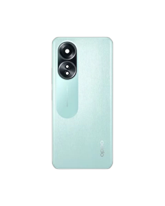 Oppo A58 Housing Middle Frame With Side Button and Replacement Battery Back Door For A58 - Green