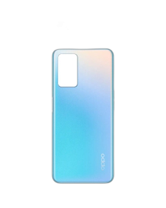 Oppo A96 Housing Middle Frame With Side Button and Camera Lens Body Casing Replacement For A96 - Blue