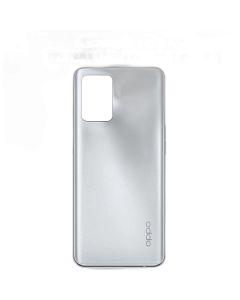 Oppo F19 Pro Housing Middle Frame With Side Button and Camera Lens Body Casing Replacement For F19 Pro - Silver