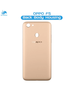 Oppo F5 Rear Back Body Casing Housing Replacement Battery Back Door For Oppo F5 - Golden