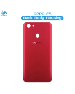 Oppo F5 Rear Back Body Casing Housing Replacement Battery Back Door For Oppo F5 - Red