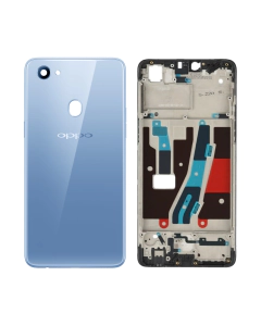 Oppo F7 Rear Complete Body Casing Housing Replacement For F7 - Blue