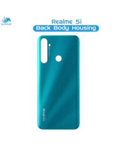 Realme 5i Rear Back Body Casing Housing Replacement Battery Back Door For Realme 5i - Blue