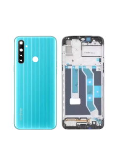 Realme 6i Rear Complete Body Casing Housing Replacement For Realme 6i - Blue