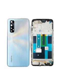 Realme 7 Rear Complete Body Casing Housing Replacement For Realme 7 - White
