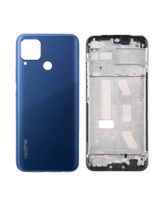 Realme C15 Rear Complete Body Casing Housing Replacement For Realme C15 - Blue