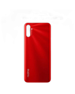 Realme C3 Rear Back Body Casing Housing Replacement Battery Back Door For Realme C3 - Red