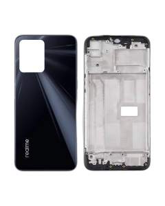 Realme C35 Rear Complete Body Casing Housing Replacement For Realme C35 - Black