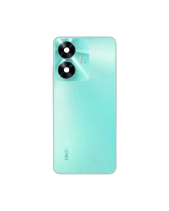 Realme C55 Housing Middle Frame With Side Button and Replacement Battery Back Door For C55 - Green