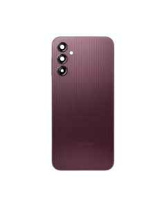 Samsung A14 Housing Middle Frame With Side Button and Replacement Battery Back Door For Galaxy A14 - Purple