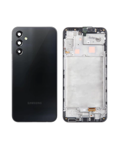 Samsung A24 Rear Complete Body Casing Housing Replacement For Galaxy A24 - Black