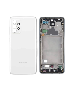 Samsung A72 Rear Complete Body Casing Housing Replacement For Galaxy A72 - White