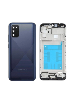 Samsung Galaxy A02s Rear Complete Body Casing Housing Replacement For Samsung Galaxy A02s - Blue