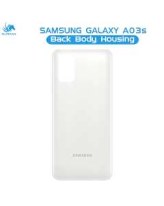 Samsung Galaxy A03s Rear Back Body Casing Housing Replacement Battery Back Door For Samsung A03s - White