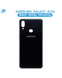 Samsung Galaxy A10s Rear Back Body Casing Housing Replacement Battery Back Door For Samsung A10s - Black
