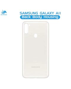 Samsung Galaxy A11 Rear Back Body Casing Housing Replacement Battery Back Door For Samsung A11 - White