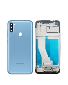 Samsung Galaxy A11 Rear Complete Body Casing Housing Replacement For Samsung Galaxy A11 - Blue