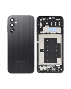 Samsung Galaxy A14 Rear Body Casing Housing With Camera Lens Replacement For Samsung A14 - Black