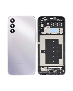 Samsung Galaxy A14 Rear Body Casing Housing With Camera Lens Replacement For Samsung A14 - Silver