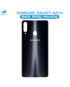 Samsung Galaxy A20s Rear Back Body Casing Housing Replacement Battery Back Door For Samsung A20s - Black