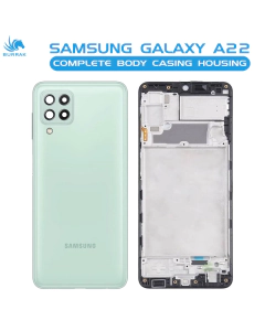 Samsung Galaxy A22 Rear Complete Body Casing Housing Replacement For Samsung Galaxy A22 - Green