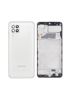 Samsung Galaxy A22 Rear Complete Body Casing Housing Replacement For Samsung Galaxy A22 - White