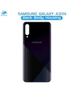 Samsung Galaxy A30s Rear Back Body Casing Housing Replacement Battery Back Door For Samsung A30s - Black