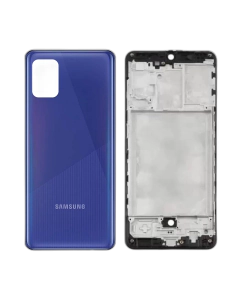 Samsung Galaxy A31 Rear Complete Body Casing Housing Replacement For Samsung A31 - Blue
