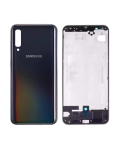 Samsung Galaxy A50 Rear Complete Body Casing Housing Replacement For Samsung A50 - Black